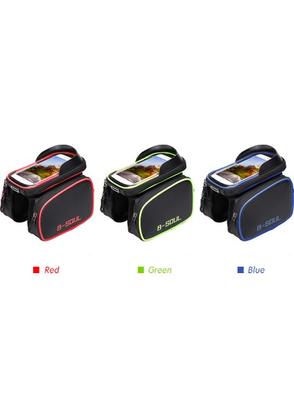 Xixishop Bisiklet Üst Tüp Telefon Çantası Bisiklet Ön Çerçeve Çanta (Yurt Dışından)