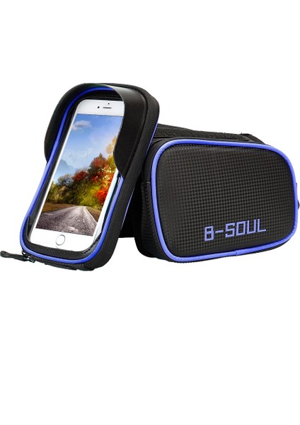 Xixishop Bisiklet Üst Tüp Telefon Çantası Bisiklet Ön Çerçeve Çanta (Yurt Dışından)