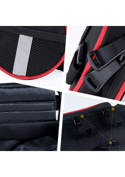 Xixishop Kruvazörler Için Omuz Askılı Bisiklet Sepeti Gidon Çantası (Yurt Dışından)