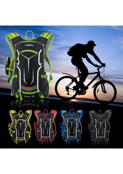 Xixishop 18L Suya Dayanıklı Nefes Alabilir Bisiklet Sırt Çantası (Yurt Dışından)