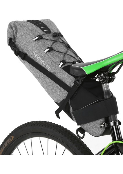 Xixishop 3 10L Su Geçirmez Bisiklet Eyer Çantası Mtb Koltuk Çantası (Yurt Dışından)