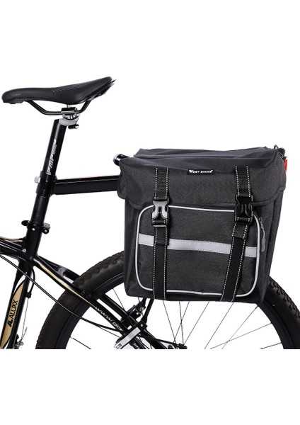 Xixishop Bisiklet Panniers 28L Büyük Kapasiteli Su Geçirmez Bisiklet Çantaları (Yurt Dışından)