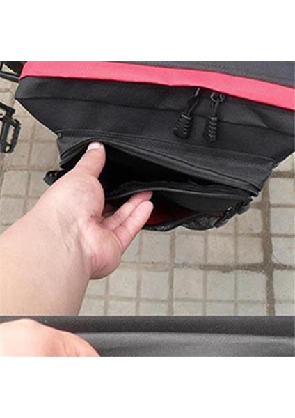 Xixishop Bisiklet Arka Raf Yan Çanta Su Geçirmez Aşınmaya Dayanıklı (Yurt Dışından)