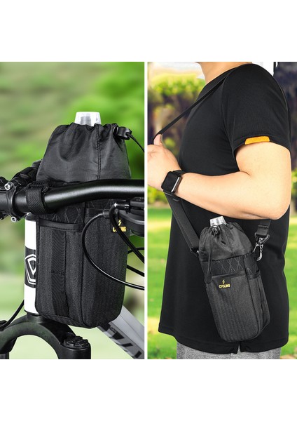 Xixishop Bisiklet Su Şişesi Çantası Dağ Yolu Bisikleti Için Bisiklet Koltuk Çantası (Yurt Dışından)