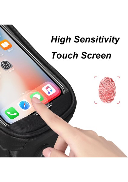 Xixishop Taşınabilir Dokunmatik Ekran Bisiklet Tamir Çantası Su Geçirmez Telefon Çantası (Yurt Dışından)