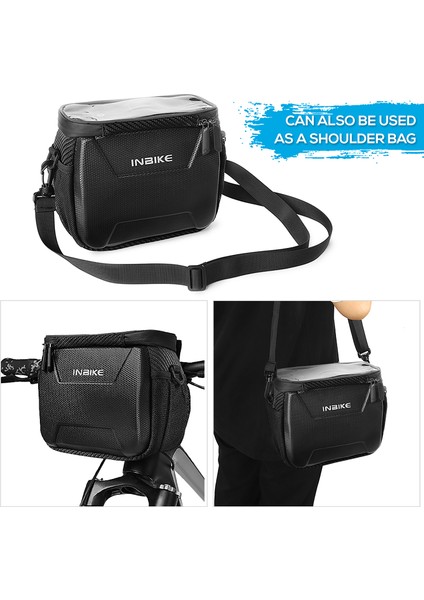 Xixishop Su Geçirmez Bisiklet Gidon Çantası Dokunmatik Ekran Bisiklet Saklama Çantası (Yurt Dışından)