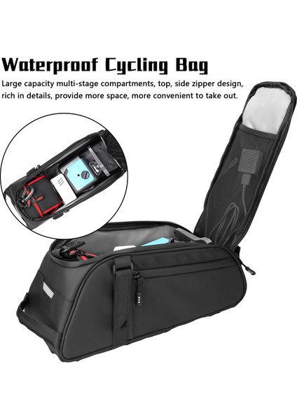Xixishop Bisiklet Panniers Suya Dayanıklı Yüksek Kapasiteli Bisiklet Çantası (Yurt Dışından)