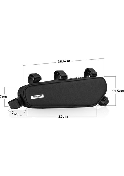 Xixishop Bisiklet Tüp Çanta Su Geçirmez Bisiklet Pannier (Yurt Dışından)