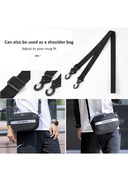 Xixishop Dokunmatik Ekran Ön Bisiklet Çantası Yol Bisikleti Için Büyük Kapasiteli Bisiklet Ön Saklama Çantası (Yurt Dışından)