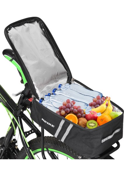 Xixishop Bisiklet Bagaj Soğutucu Çanta Suya Dayanıklı Bisiklet Bagaj Taşıma Çantası (Yurt Dışından)