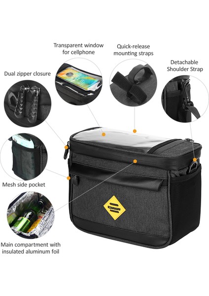 Xixishopcyclingınsulatedbikecoolerbagwaterresistantbikephonemount (Yurt Dışından) fiyatları