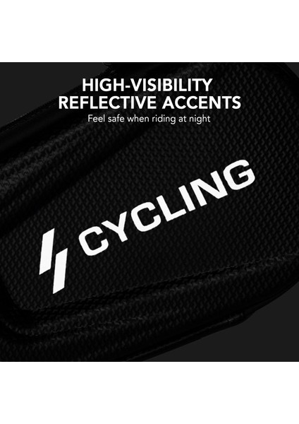Xixishopbikeframebagwaterproofbicycletoptubebag (Yurt Dışından)