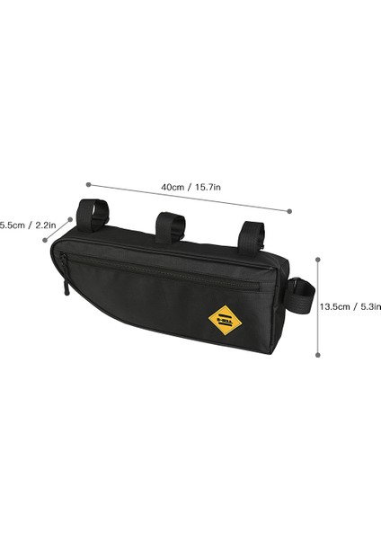 Xixishop Bisiklet Üçgen Çanta Su Geçirmez Mtb Bisiklet Pannier Çanta (Yurt Dışından)