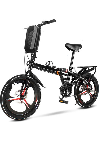 Xixishop Katlanır Bisiklet Için Scooter Gidon Çantası Su Geçirmez Saklama Çantası (Yurt Dışından)