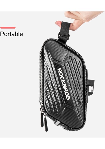 Xixishop Bisiklet Eyer Çantası Sert Kabuk Büyük Kapasiteli (Yurt Dışından)