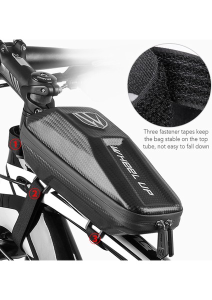 Xixishop Bisiklet Bisiklet Çantası Mtb Ön Tüp Asılı Kılıfı Su Geçirmez Bisiklet Ön Tüp Çantası (Yurt Dışından)