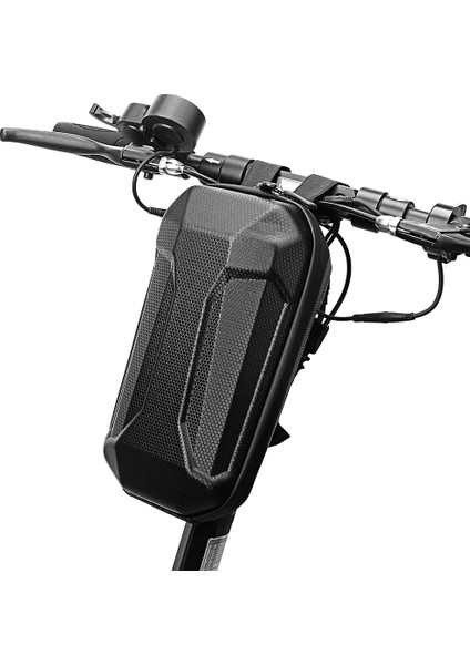 Xixishop Scooter Gidon Çantası Su Geçirmez Sert Kabuk Saklama Çantası (Yurt Dışından)