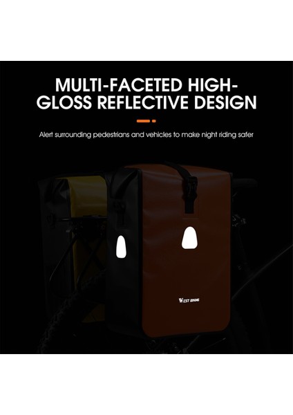 Xixishop Bisiklet Arka Koltuklar Çanta Büyük Kapasiteli Bisiklet Raf Koltukları (Yurt Dışından)