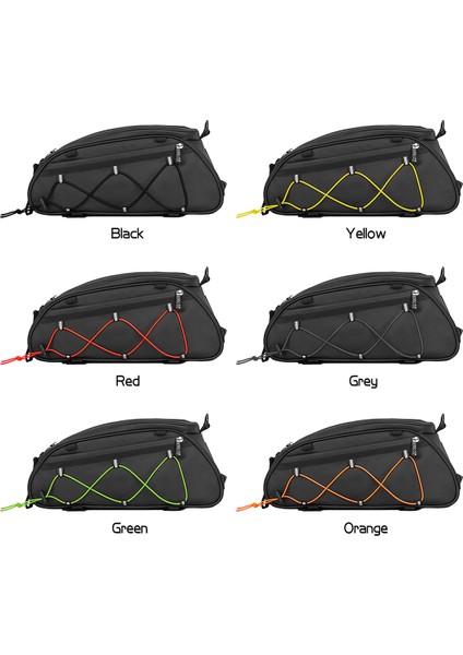 Xixishop 3in1 Bisiklet Raf Çantası Yan Asılı Çantalar ile Su Geçirmez Arka Koltuk Çantası (Yurt Dışından)