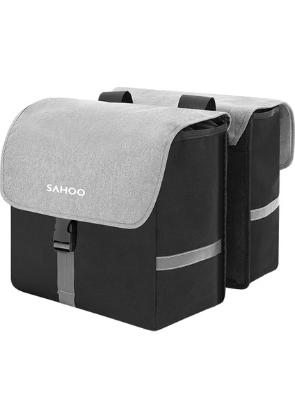 Xixishop Bisiklet Arka Koltuk Çantası 40L Büyük Kapasiteli Bisiklet Arka Raf Çantası (Yurt Dışından)