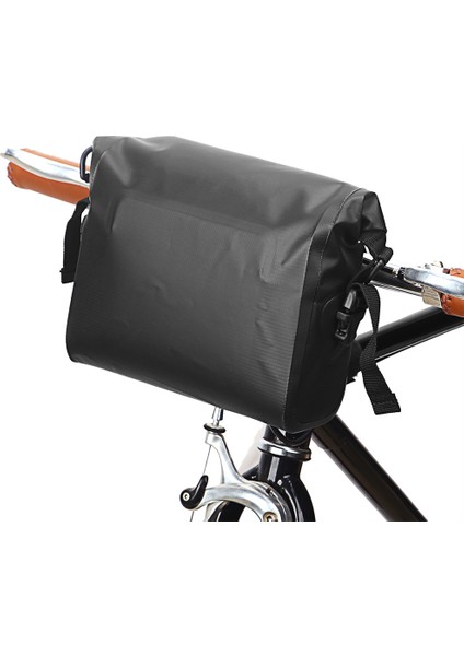 Xixishop Su Geçirmez Bisiklet Gidon Çantası Dağ Bisikletleri Için Rolltop Bisiklet Pannier (Yurt Dışından)
