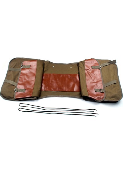 Xixishop Bisiklet Panniers Çanta Bisiklet Gidiş Için Büyük Kapasiteli Tuval Arka Raf Çantası (Yurt Dışından)