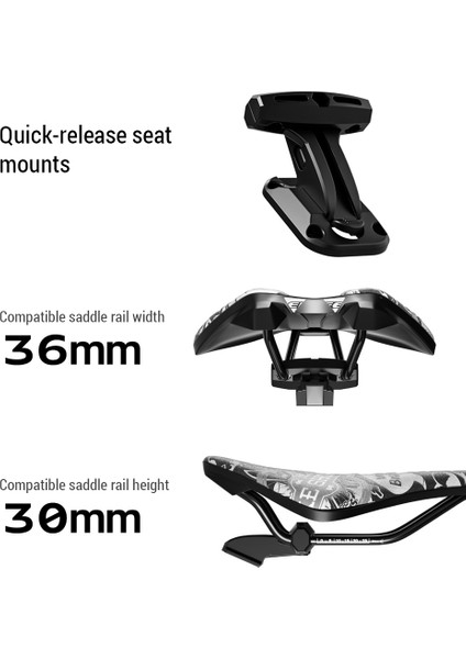 Xixishop Quickreleasebicycleunderseatbagsaddlemounttoolrollbag (Yurt Dışından)