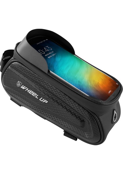 Xixishop Dokunmatik Ekranlı Telefon Kılıfı ile Bisiklet Çerçeve Çanta Ön Tüp Çanta (Yurt Dışından)