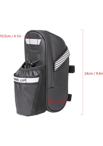 Xixishop Bisiklet Su Isıtıcısı Çantası Su Geçirmez Yansıtıcı Çizgili Büyük Kapasiteli (Yurt Dışından)