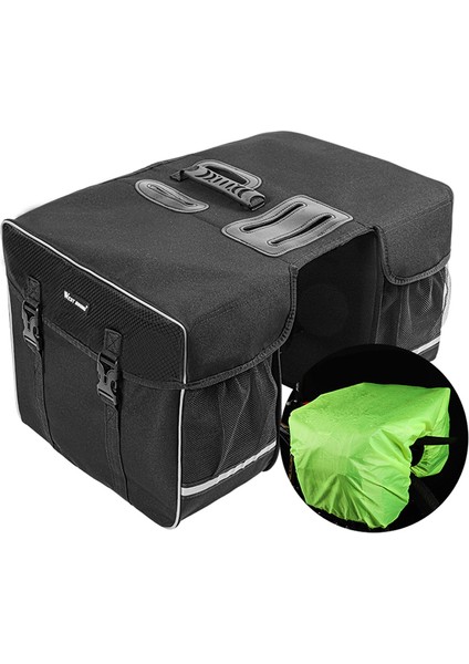 Xixishop 30L Bisiklet Bagaj Çantası Su Geçirmez Çift Yan Arka Raf (Yurt Dışından) modelleri