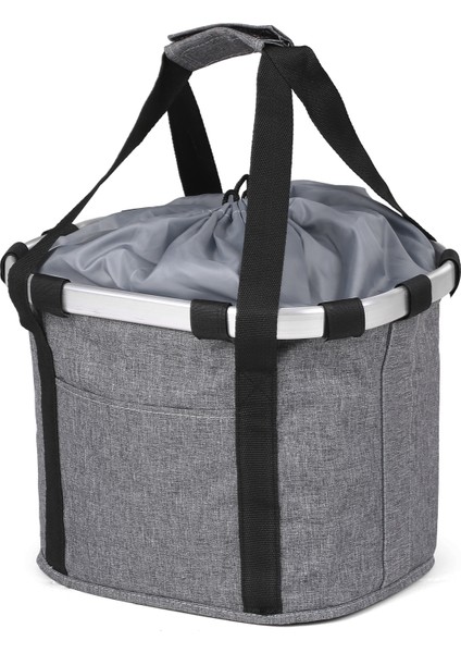 Xixishop Bisiklet Ayrılabilir Sepet Bisiklet Ön Pet Taşıyıcı Tuval Ön Çanta (Yurt Dışından)