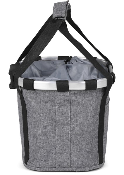 Xixishop Bisiklet Ayrılabilir Sepet Bisiklet Ön Pet Taşıyıcı Tuval Ön Çanta (Yurt Dışından)