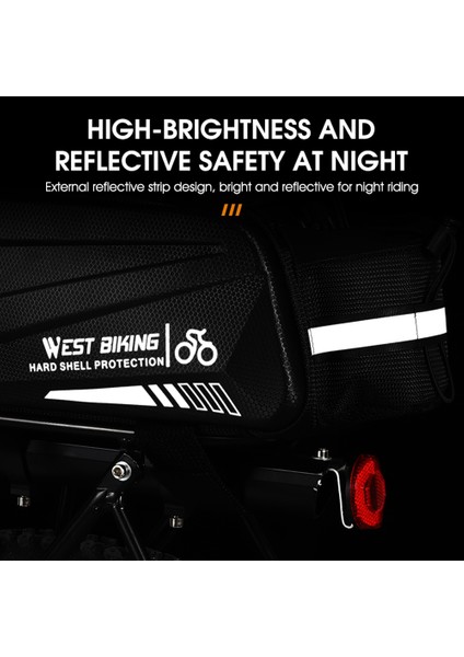 Xixishop West Bıkıng 8.6l Bisiklet Çantası Su Geçirmez Çok Fonksiyonlu (Yurt Dışından)