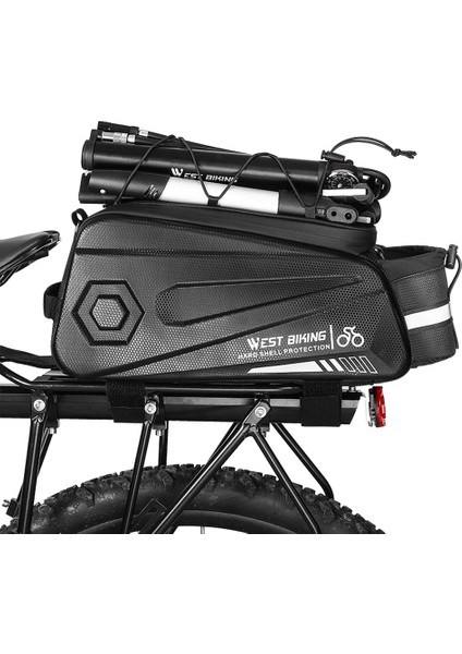 Xixishop West Bıkıng 8.6l Bisiklet Çantası Su Geçirmez Çok Fonksiyonlu (Yurt Dışından)