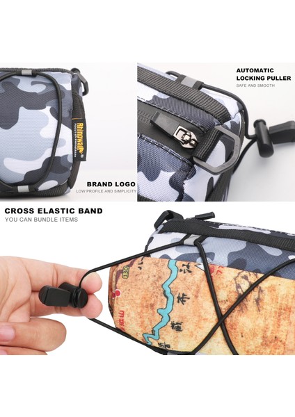 Xixishop Pratik Bisiklet Çantası Çok Fonksiyonlu Büyük Kapasiteli (Yurt Dışından)