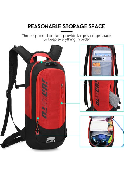 Xixishop Bisiklet Sırt Çantası Açık Hava Sporları Için Nefes Alabilir Hafif (Yurt Dışından)