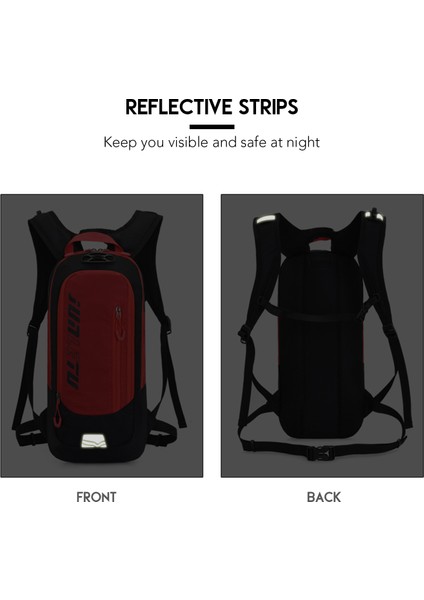 Xixishop Bisiklet Sırt Çantası Açık Hava Sporları Için Nefes Alabilir Hafif (Yurt Dışından)