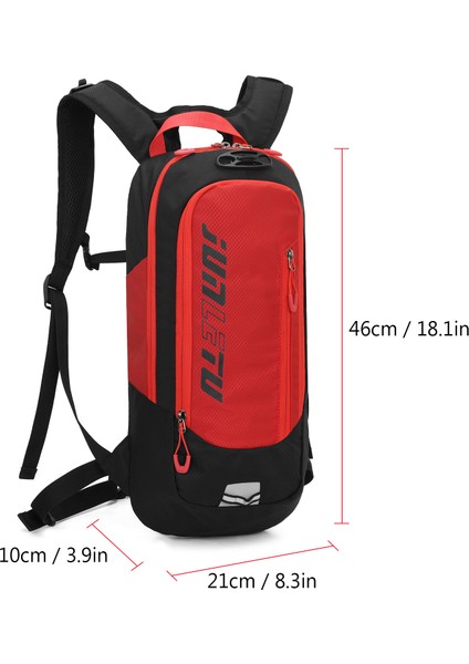Xixishop Bisiklet Sırt Çantası Açık Hava Sporları Için Nefes Alabilir Hafif (Yurt Dışından)