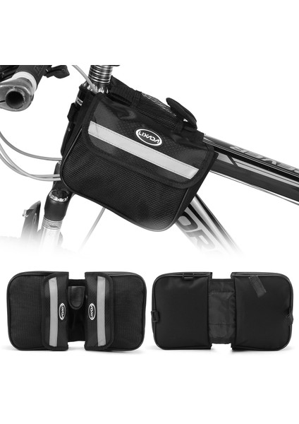 Xixishop Lixada Bisiklet Üst Tüp Çanta Ön Çerçeve Pannier Çanta (Yurt Dışından)