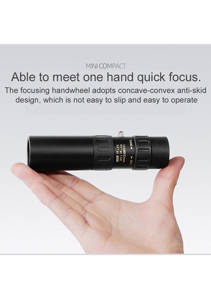 Xixishop Taşınabilir Çok Fonksiyonlu Metal Monoküler Teleskop (Yurt Dışından) fırsatları