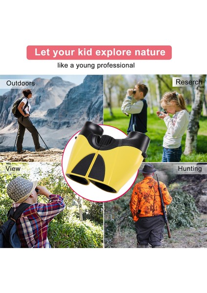 Xixishop Çocuk Açık Dürbün 10X22 Yüksek Çözünürlüklü En Iyi Hediyeler (Yurt Dışından) fırsatları