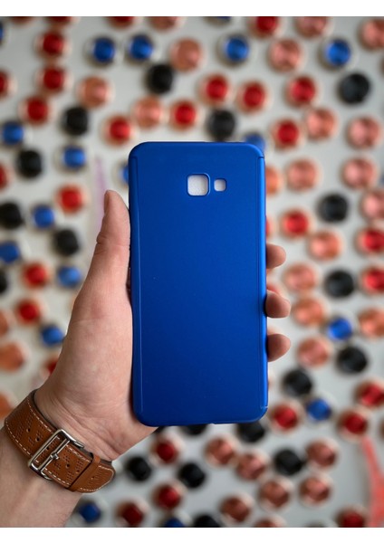 Galaxy J4 Plus Uyumlu Kılıf 2 Parçalı 360 Protect Mat Ince Renkli Vrbjani Rubber Kapak