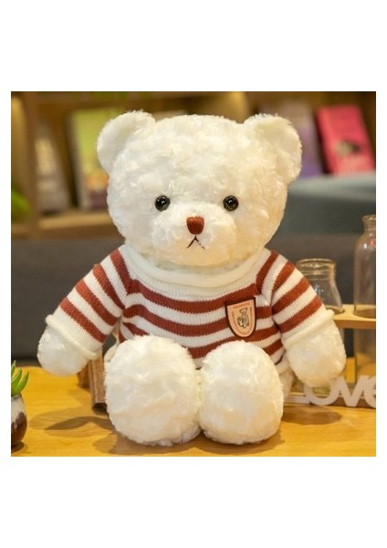 30CM Ayı Bebek Oyuncak Ayı Peluş Oyuncak Bebek Tatil Hediyesi (Yurt Dışından)