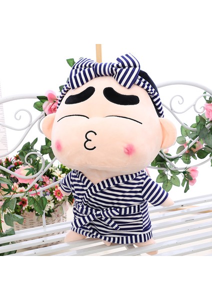 35CM Crayon Shin-Chan Peluş Oyuncak Bebek Bebek Yastık Hediye (Yurt Dışından)