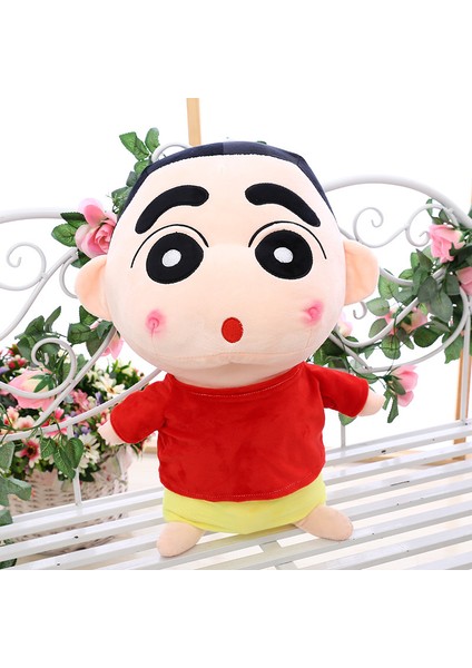 35CM Crayon Shin-Chan Peluş Oyuncak Bebek Bebek Yastık Hediye (Yurt Dışından)
