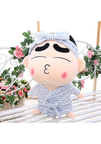 120CM Süper Büyük Crayon Shin-Chan Peluş Oyuncak Bebek Bebek Yastık Hediye (Yurt Dışından)