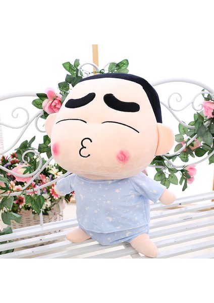 120CM Süper Büyük Crayon Shin-Chan Peluş Oyuncak Bebek Bebek Yastık Hediye (Yurt Dışından)
