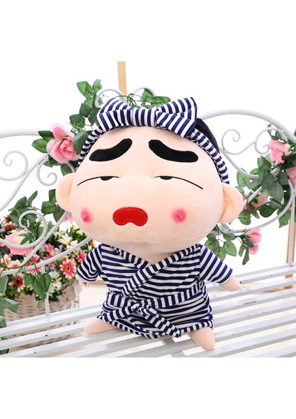 55CM Crayon Shin-Chan Peluş Oyuncak Bebek Bebek Yastık Hediye (Yurt Dışından)