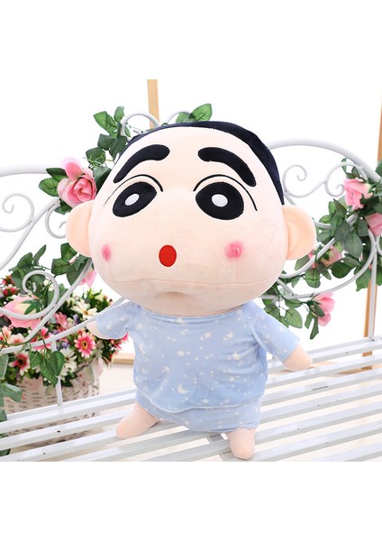 55CM Crayon Shin-Chan Peluş Oyuncak Bebek Bebek Yastık Hediye (Yurt Dışından)