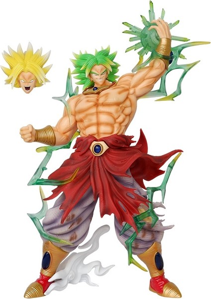 Dragon Ball Süper Saiyan Broli El Kuklası Model Süs Heykel Hediye (Yurt Dışından)